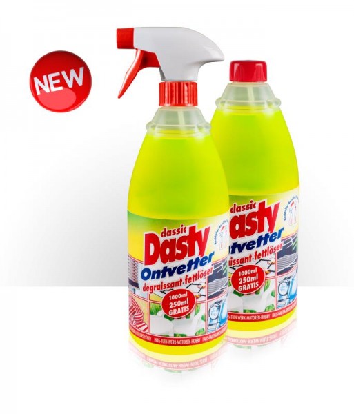 Dasty Ontvetter Motorrad reiniger 1000ml 250ml Gratis