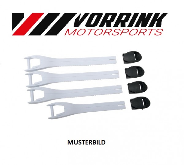 STRAP KIT TITANIUM Stiefel (x4)
